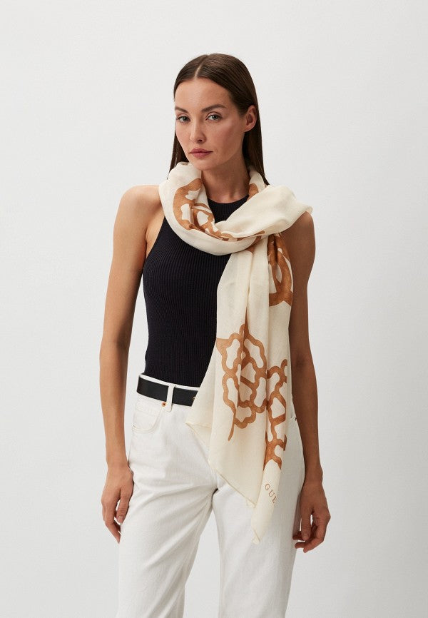 elegant printed scarf