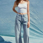 Embellished Straight-Leg Denim Jeans