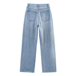 Embellished Straight-Leg Denim Jeans