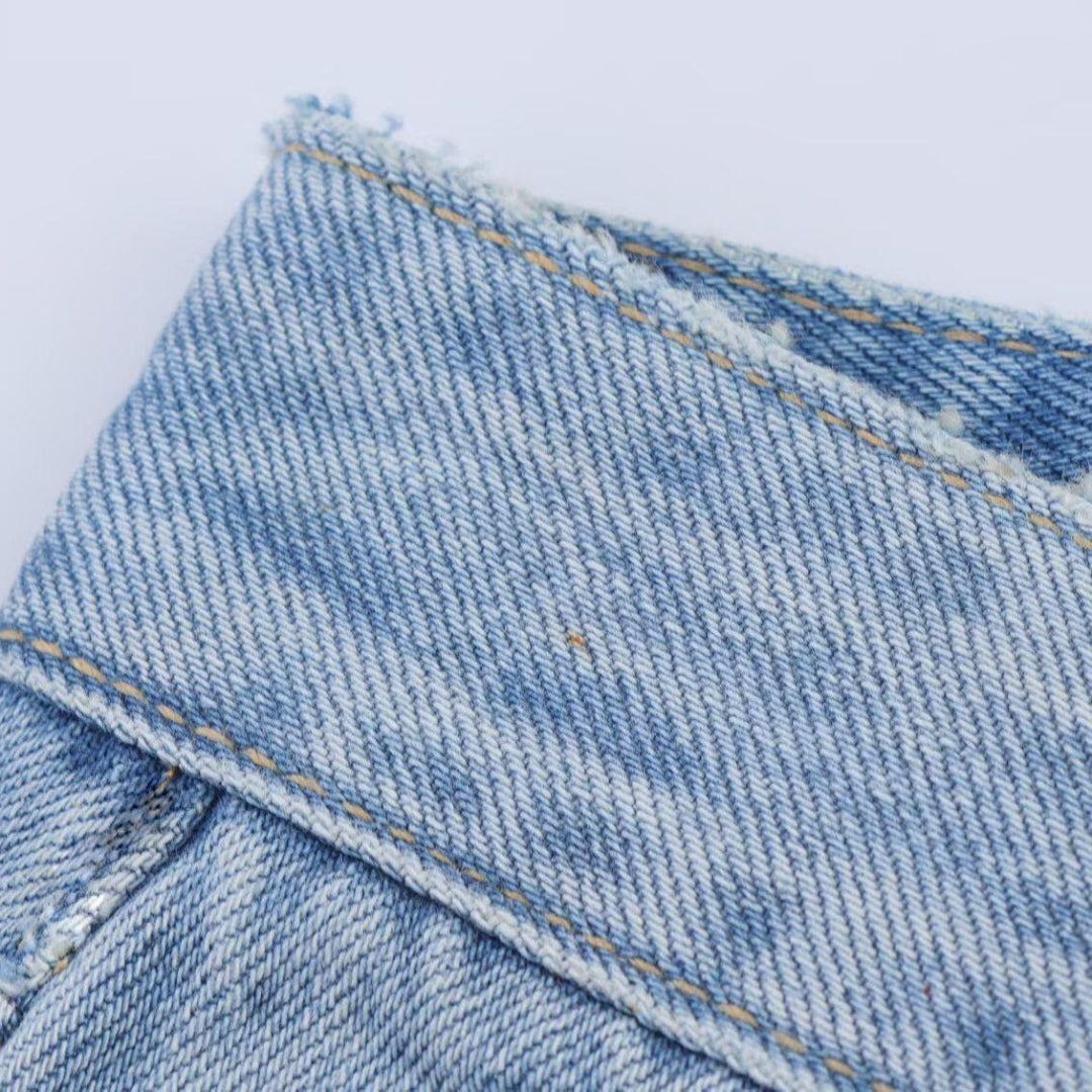 Embellished Straight-Leg Denim Jeans