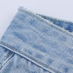 Embellished Straight-Leg Denim Jeans