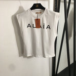 ALAÏA Sleeveless Cotton Top