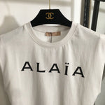 ALAÏA Sleeveless Cotton Top