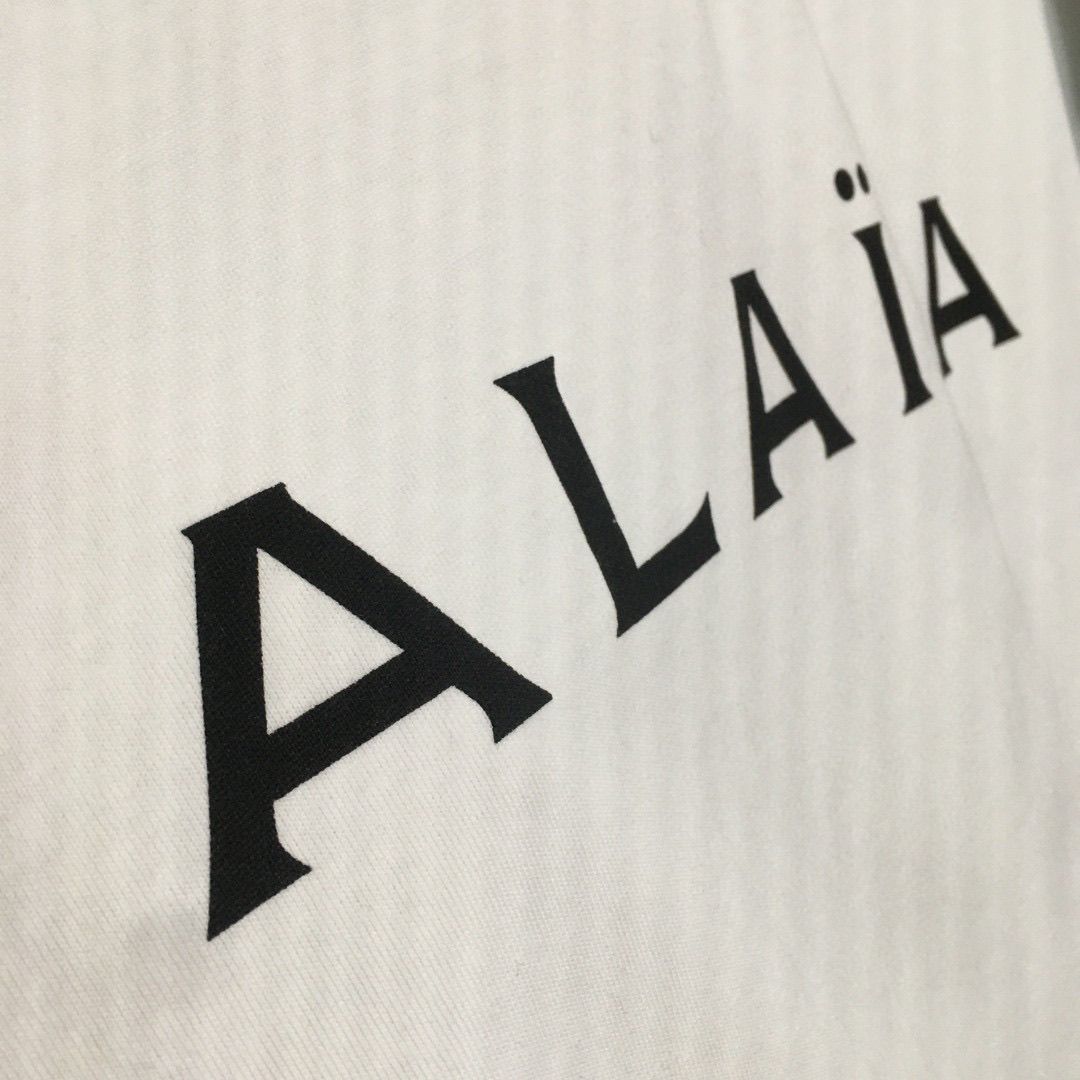 ALAÏA Sleeveless Cotton Top