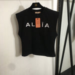 ALAÏA Sleeveless Cotton Top