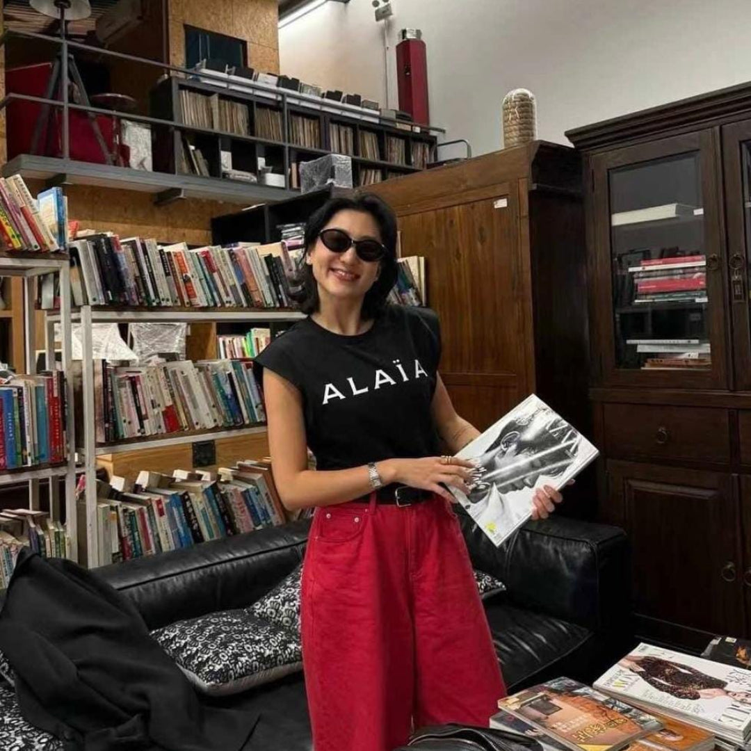 ALAÏA Sleeveless Cotton Top