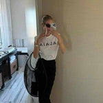 ALAÏA Sleeveless Cotton Top