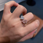 Vintage Double Diamond Ring