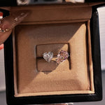 Vintage Double Diamond Ring