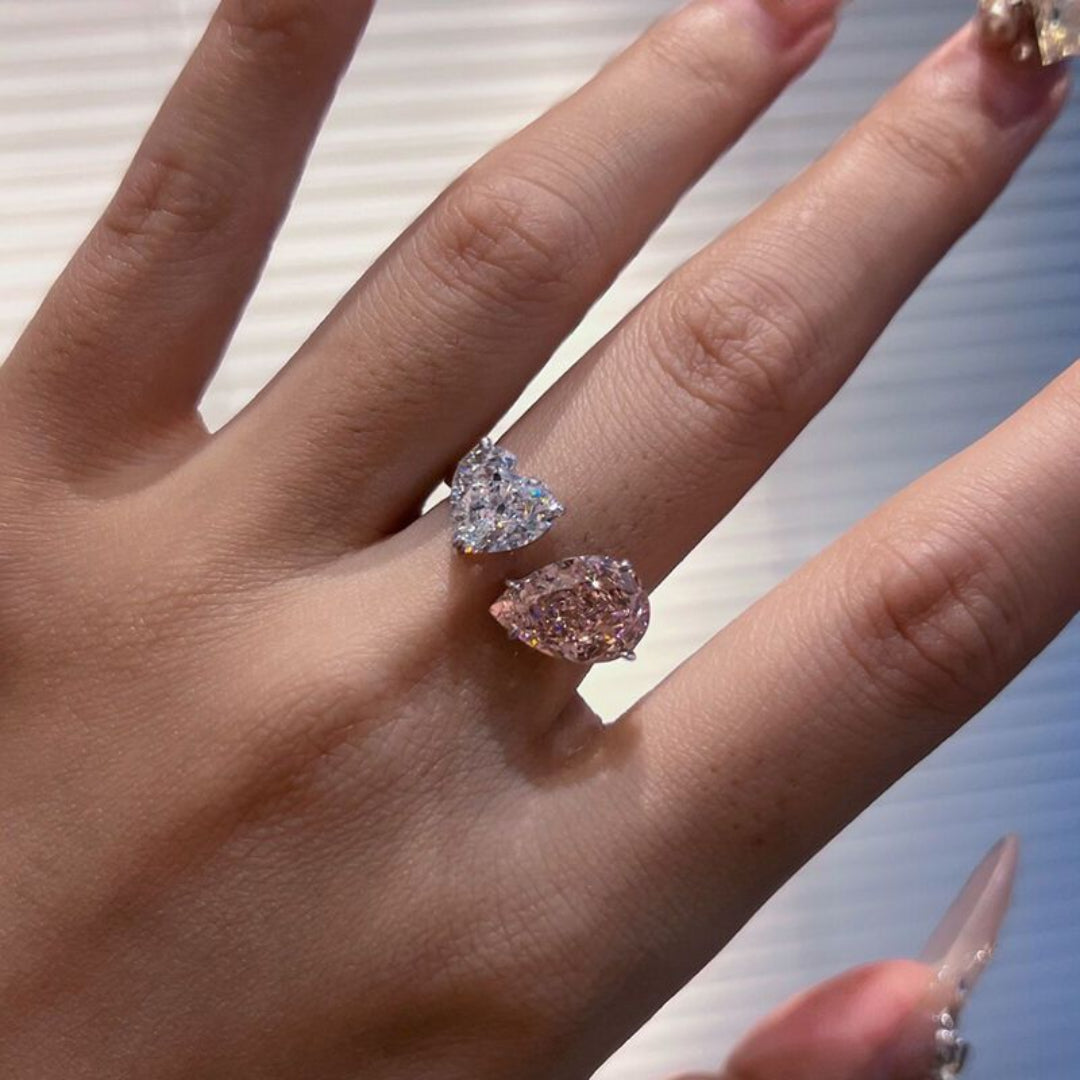 Vintage Double Diamond Ring