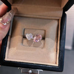 Vintage Double Diamond Ring