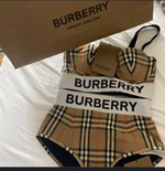 Burberry High-waist bikini