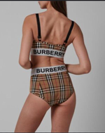 Burberry High-waist bikini