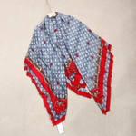 Elegant patterned shawl