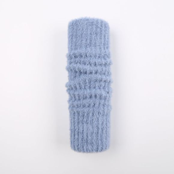 Fuzzy Knit Leg Warmers