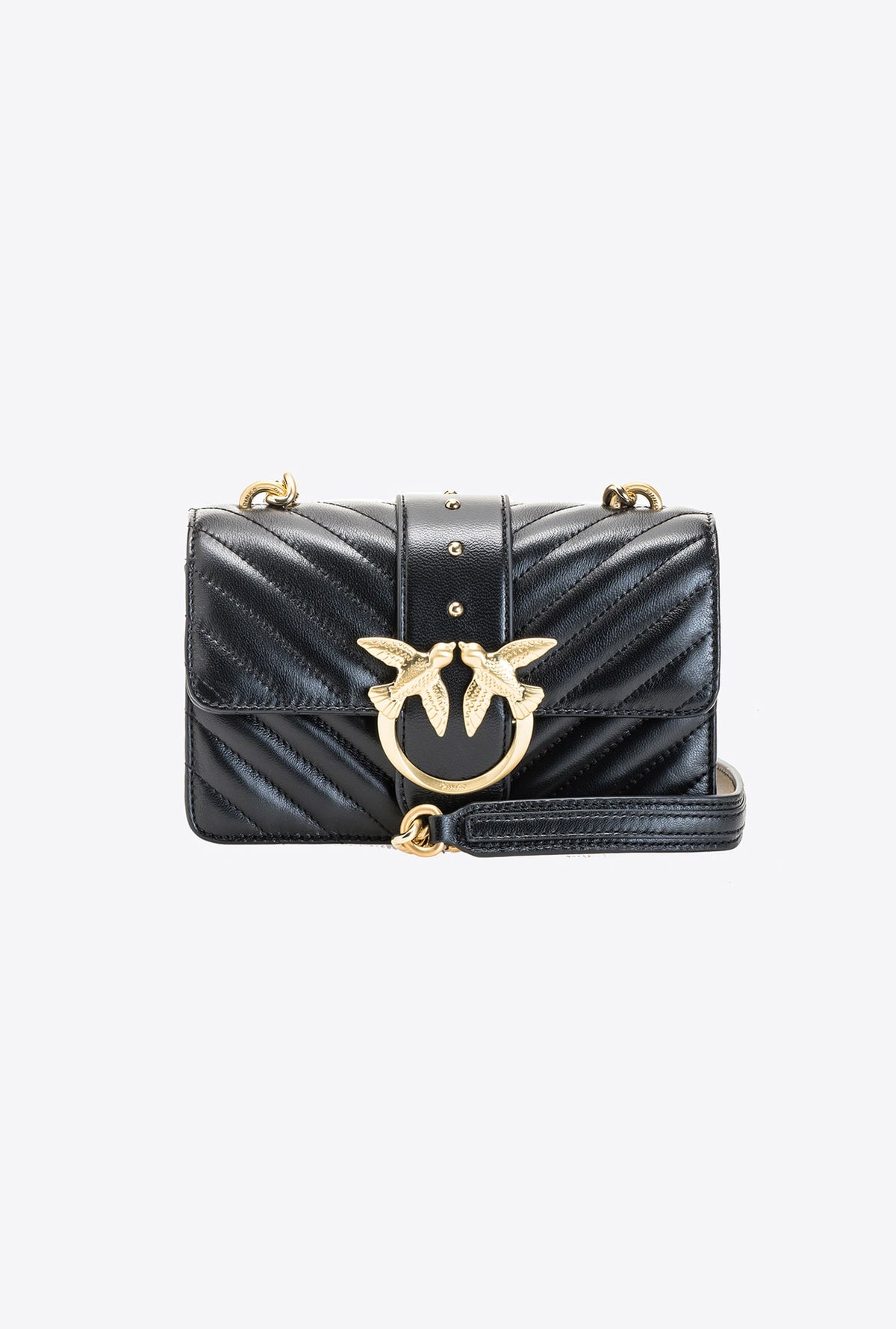 Pinko Love Baby Puff Chevron Bag