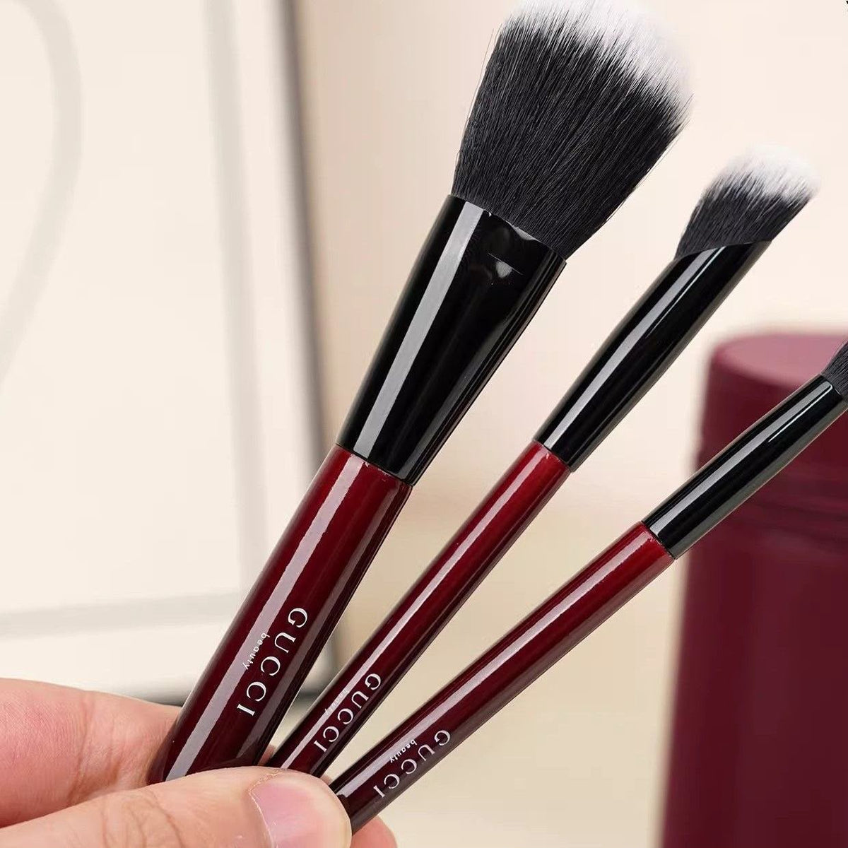 Gucci Beauty Mini 3-Piece Makeup Brush Set