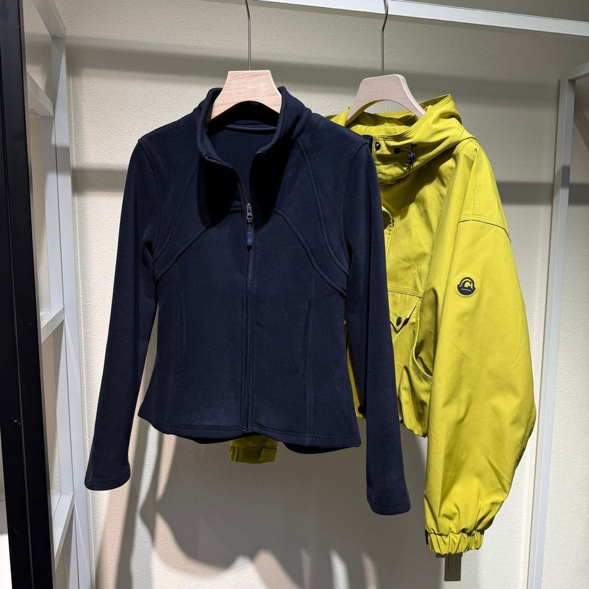 Zara Short Hooded Windbreaker Jacket