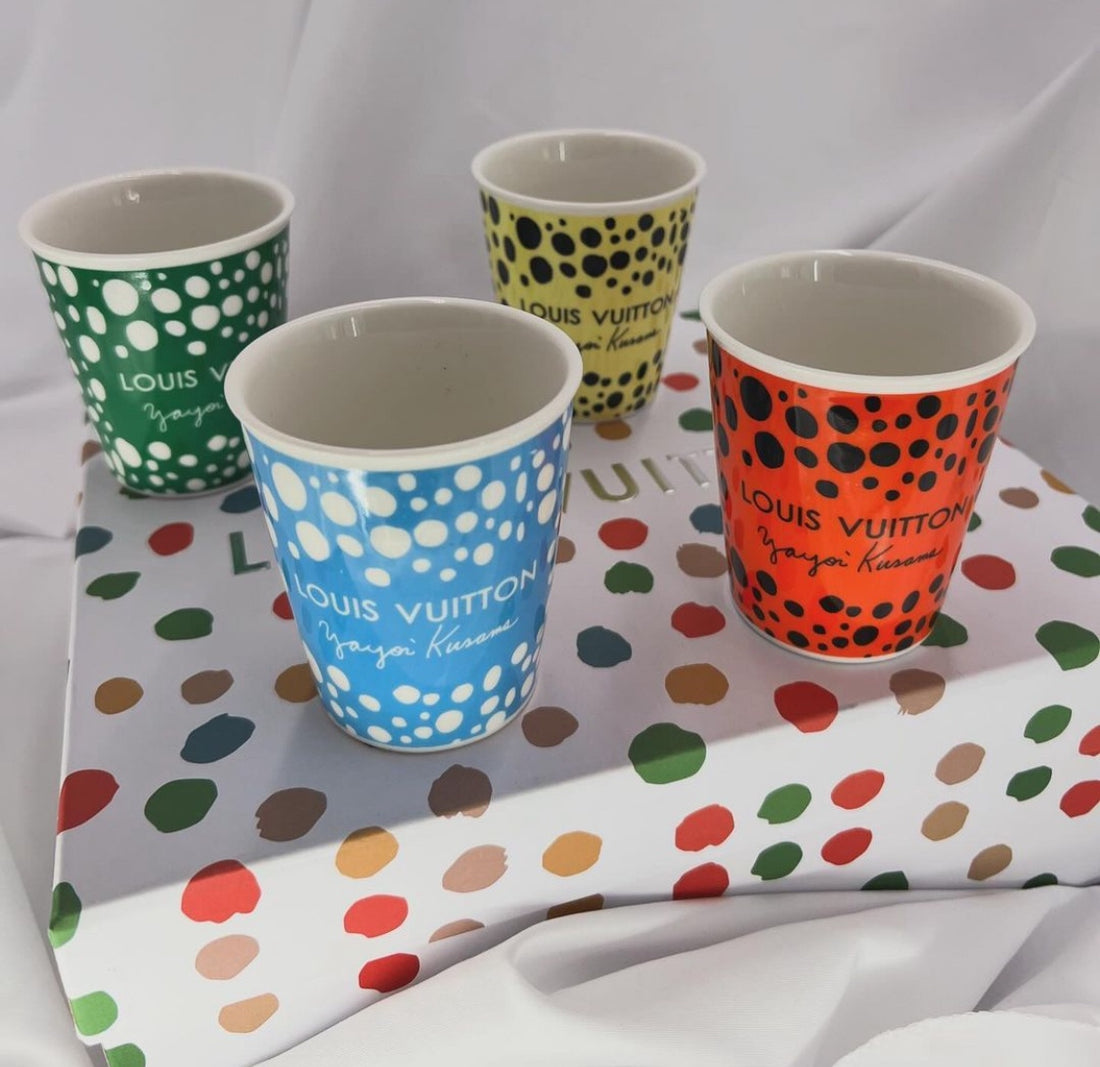 Louis-vuitton Polka Dot Colorful 4-cup