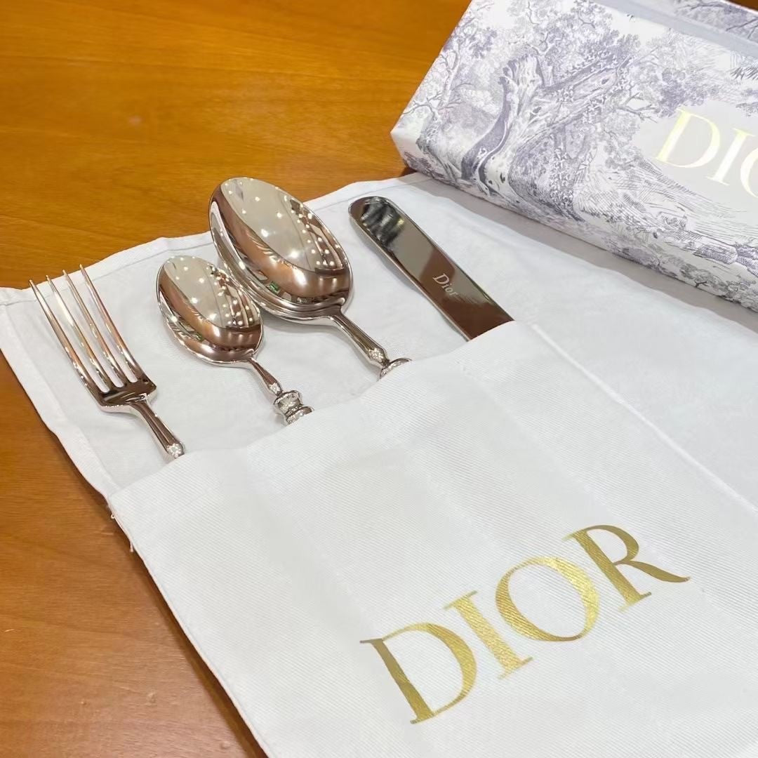 Dior Cannage Cutlery Collection