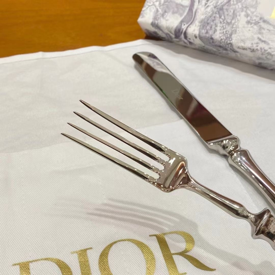 Dior Cannage Cutlery Collection
