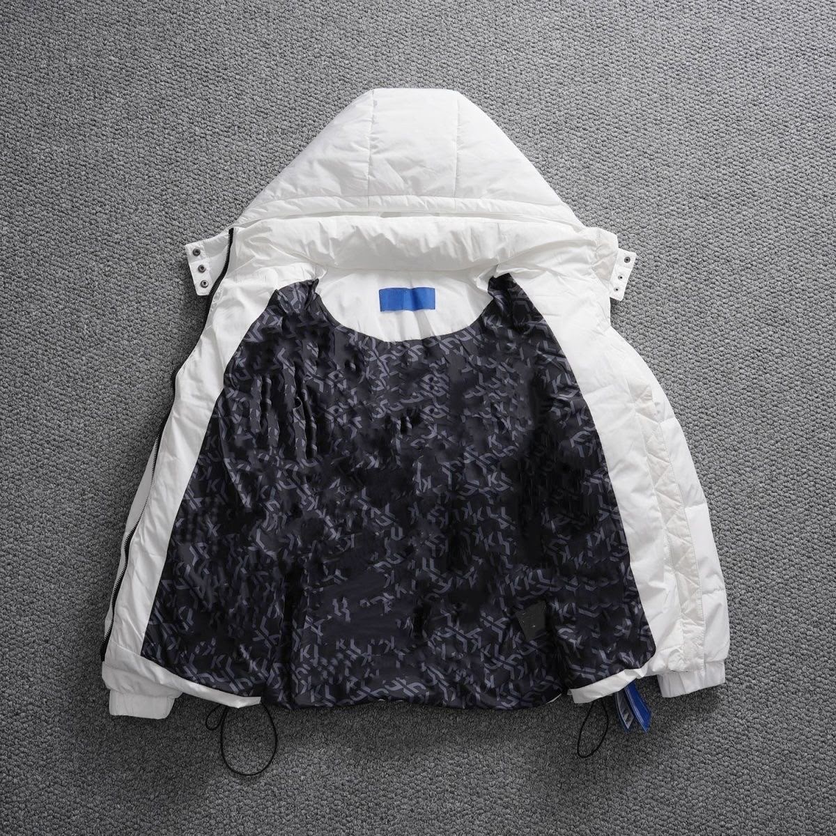 Karl Lagerfeld Jeans Belted Puffer Jacket
