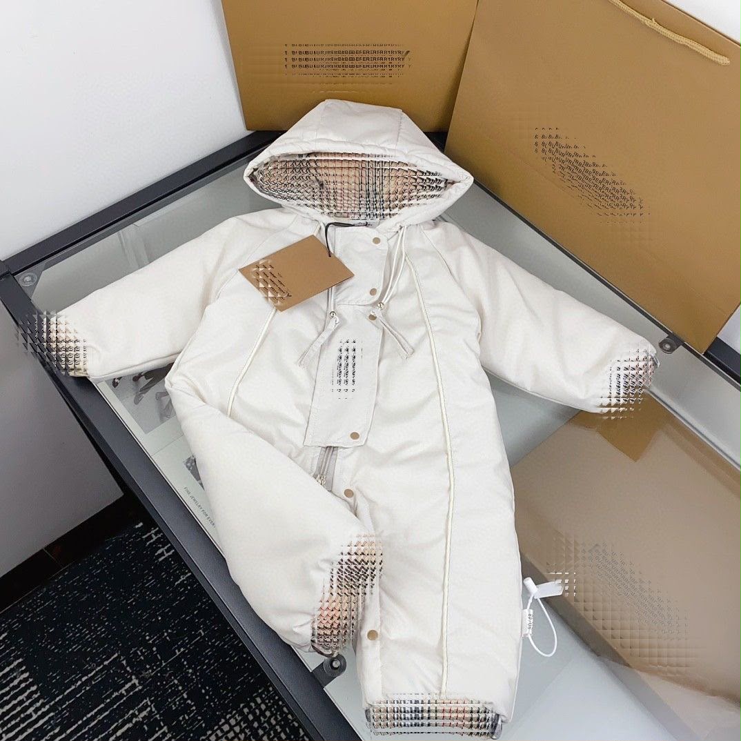 Burberry Newborn Babies Jumpsuit