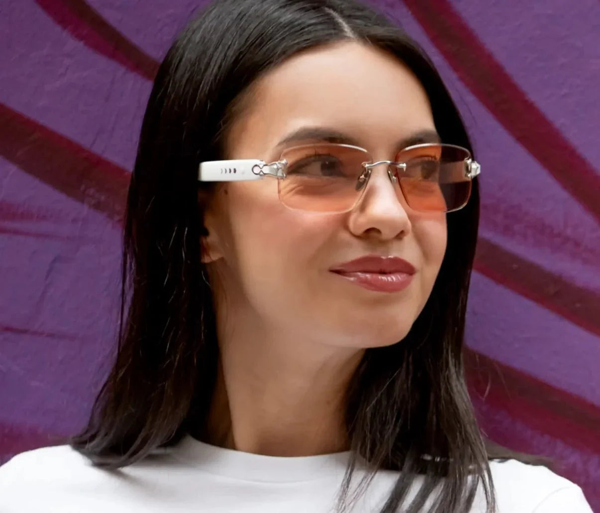 Chamelo Aura White Energy– 4-in-1 Color Changing Smart Sunglasses