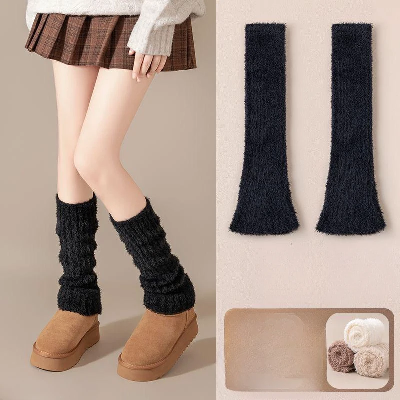 Cosy Fuzzy Leg Warmers