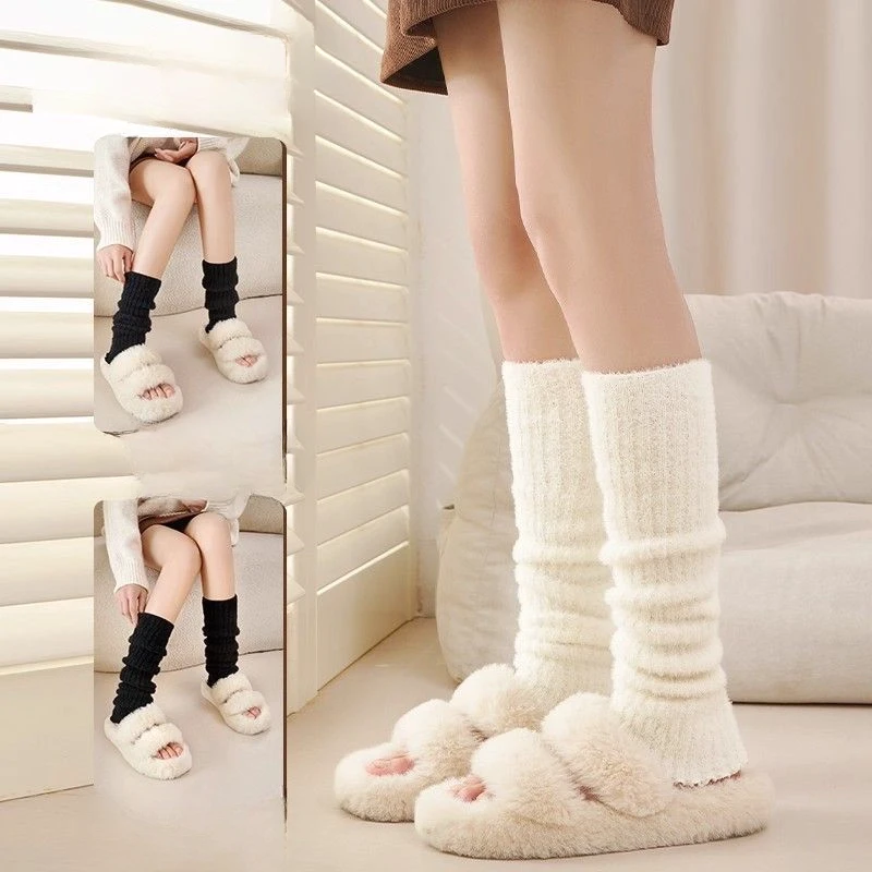 Cosy Fuzzy Leg Warmers