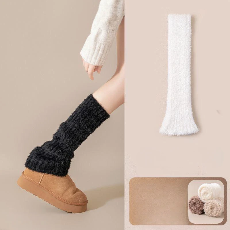 Cosy Fuzzy Leg Warmers