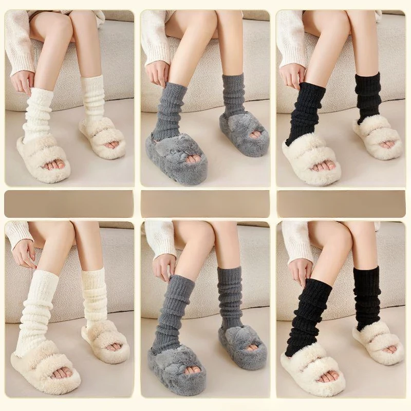 Cosy Fuzzy Leg Warmers