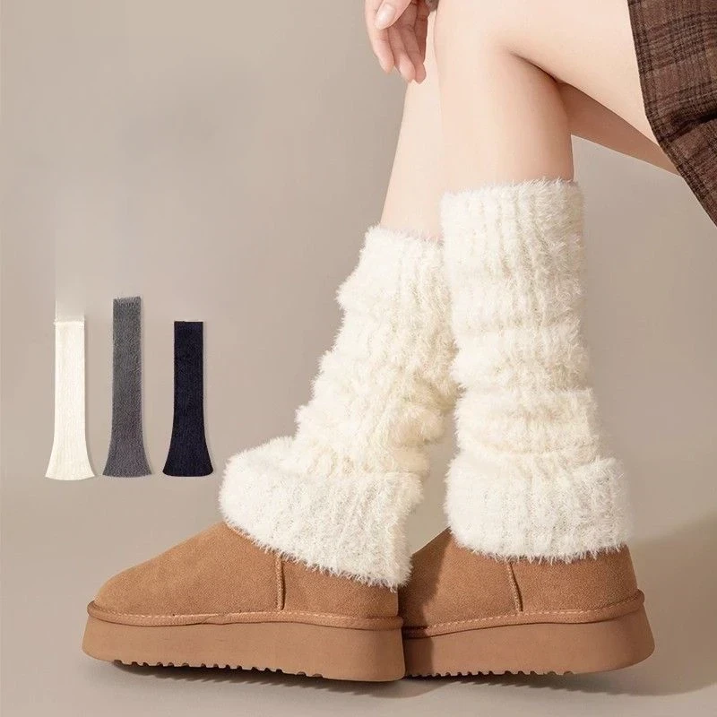 Cosy Fuzzy Leg Warmers