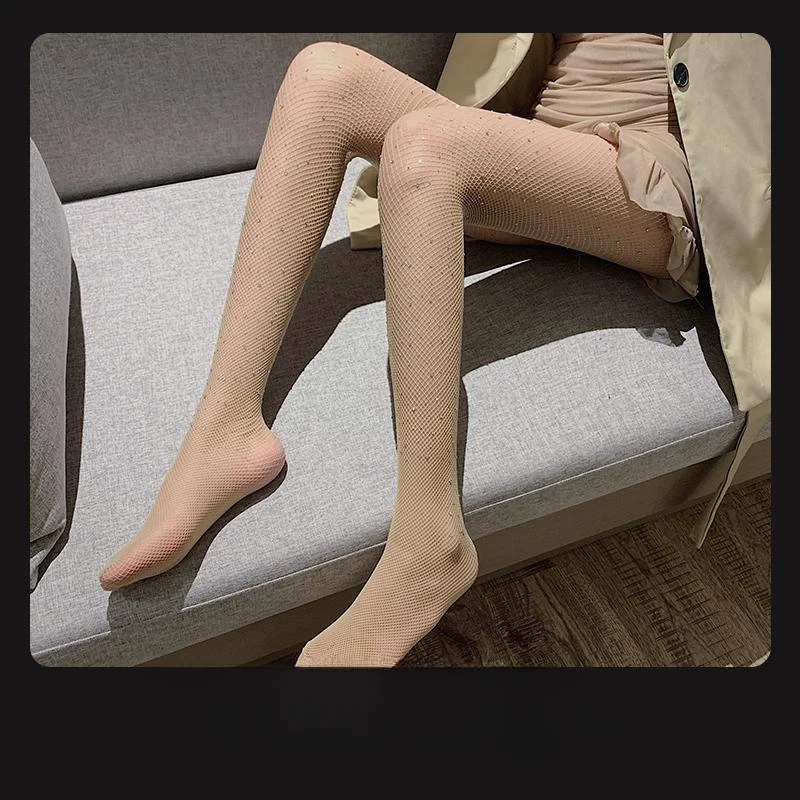 Sparkle Fishnet Tights