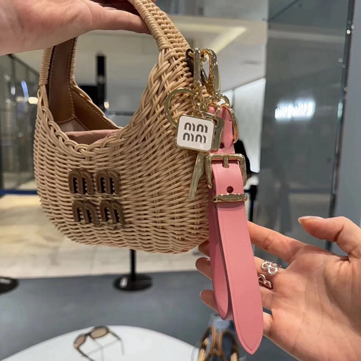 Miu Miu Keychain