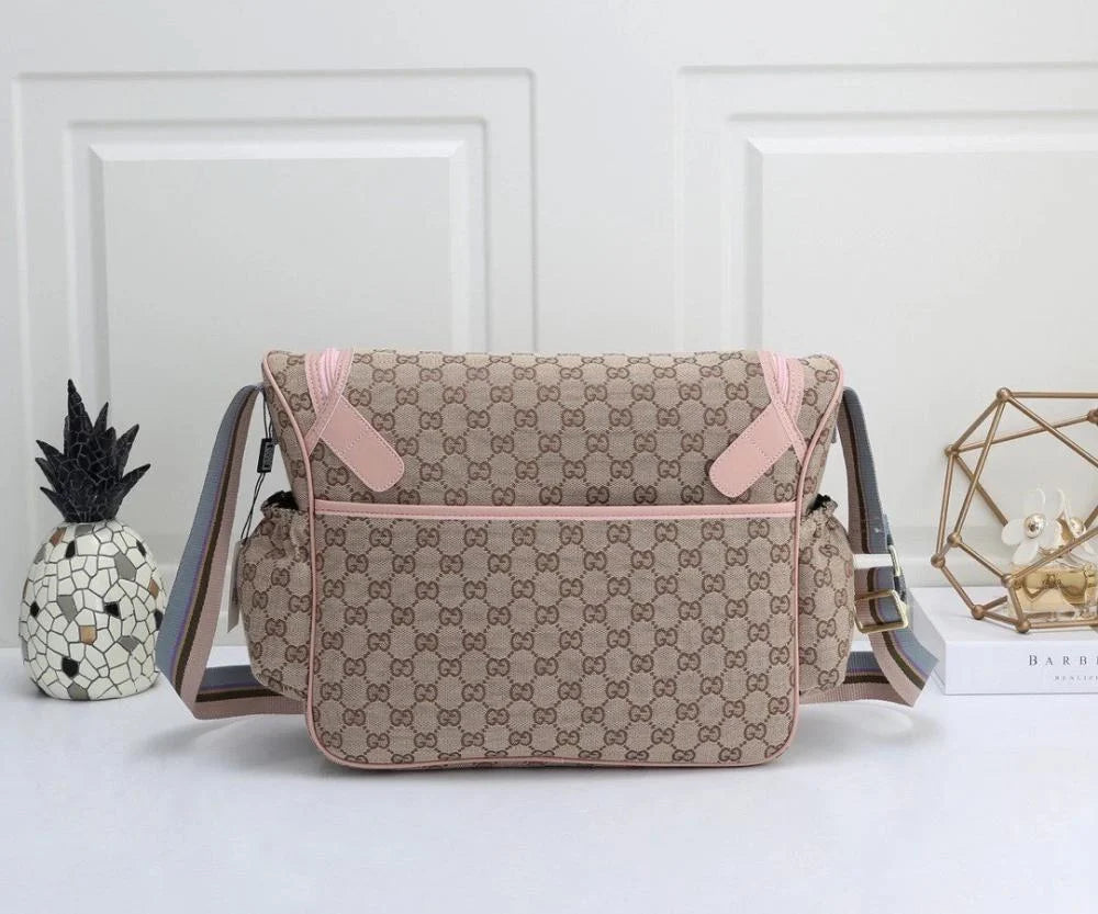 Gucci GG Canvas Diaper Bag