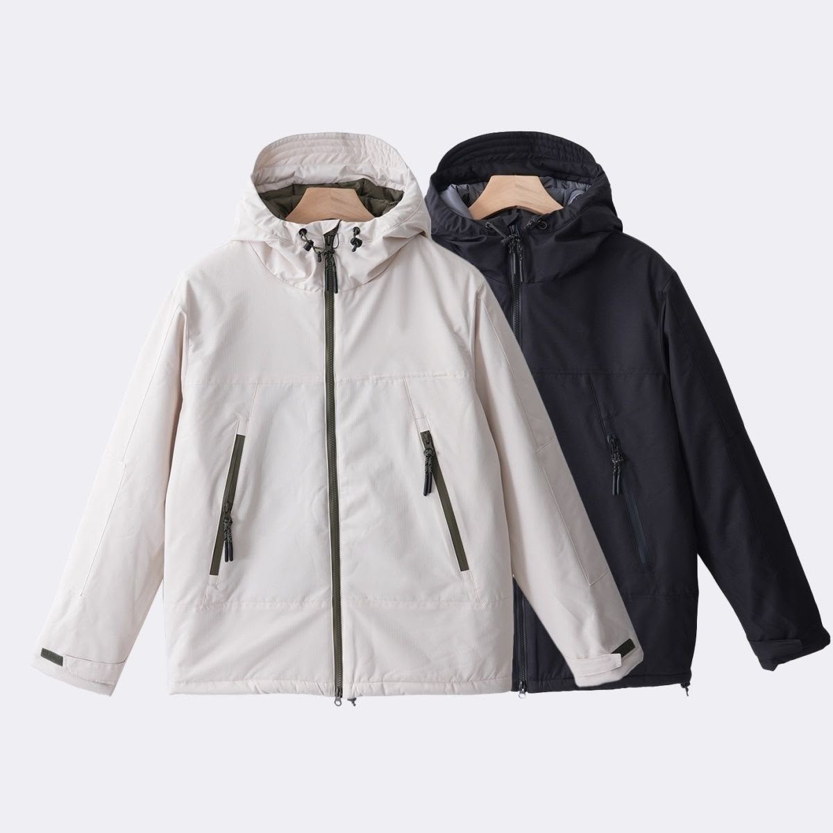Lightweight Waterproof Hooded Windbreaker Jacket