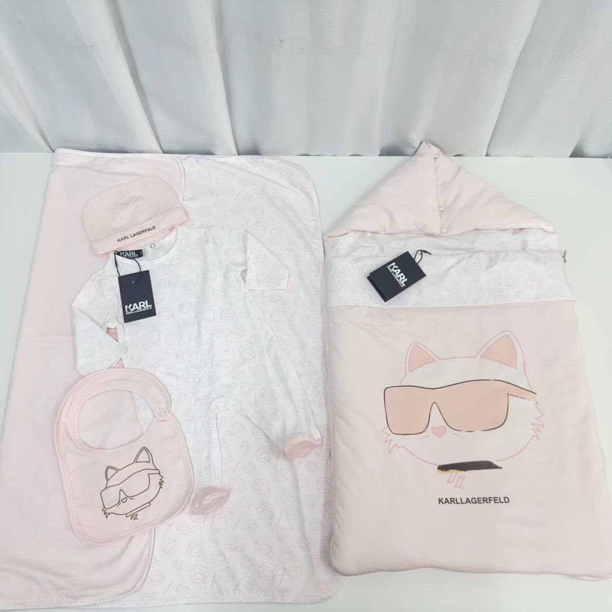 Karl Lagerfeld Kids newborn nursery baby set
