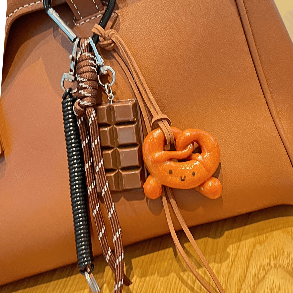Whimsical Foodie Keychain