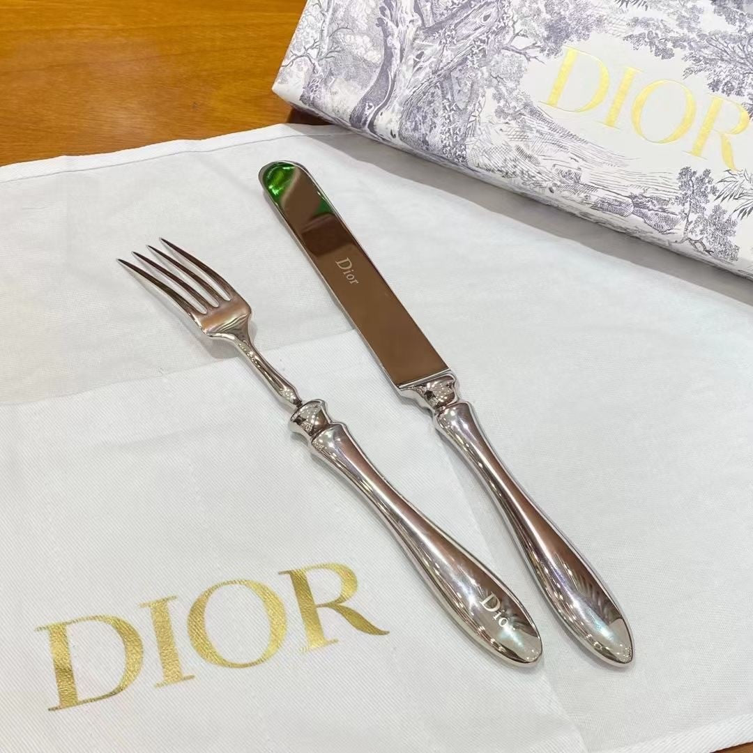Dior Cannage Cutlery Collection