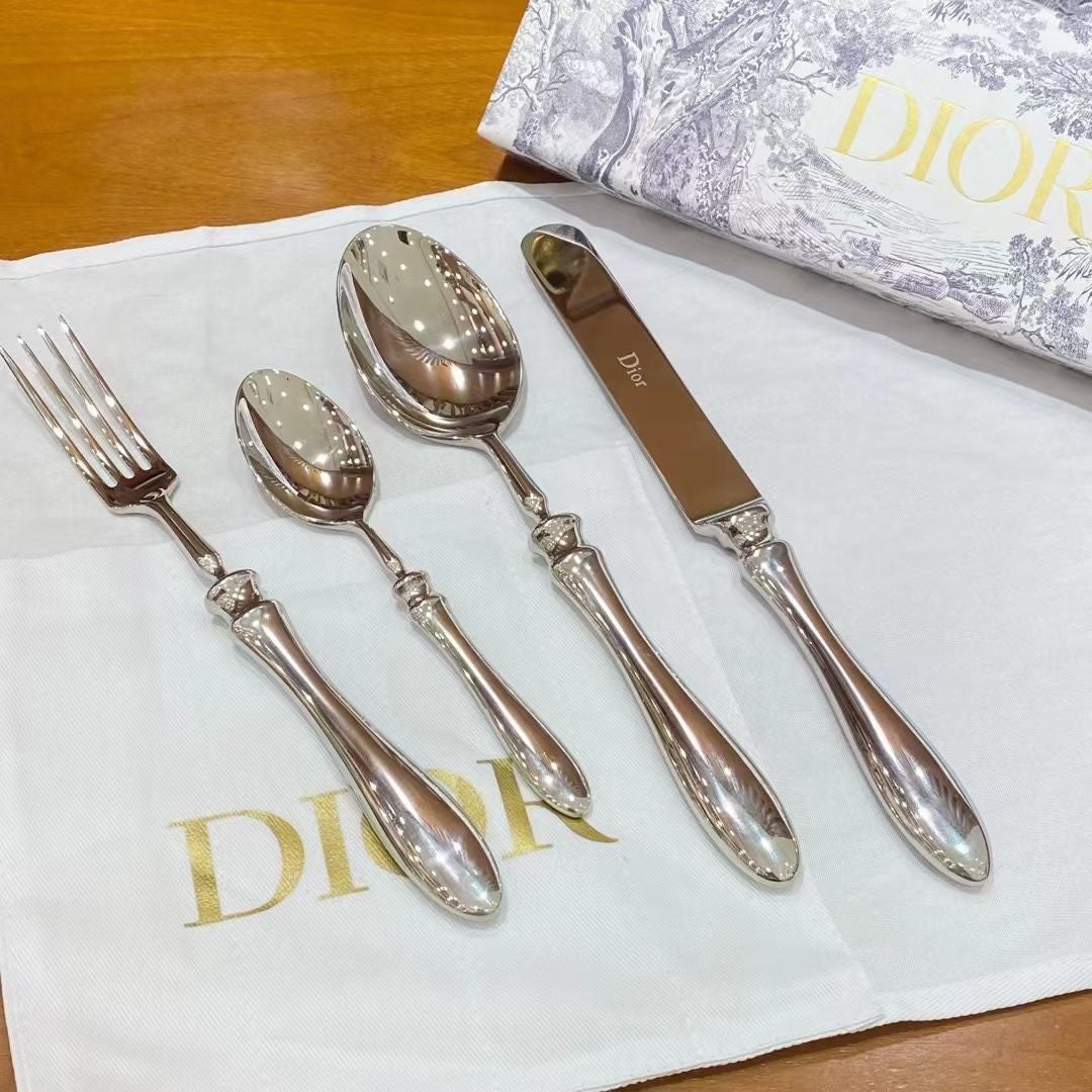 Dior Cannage Cutlery Collection