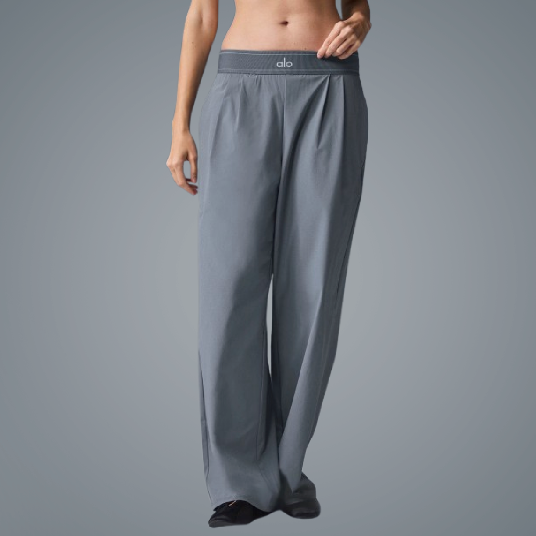 Alo Yoga High-Waist Flowy Trousers