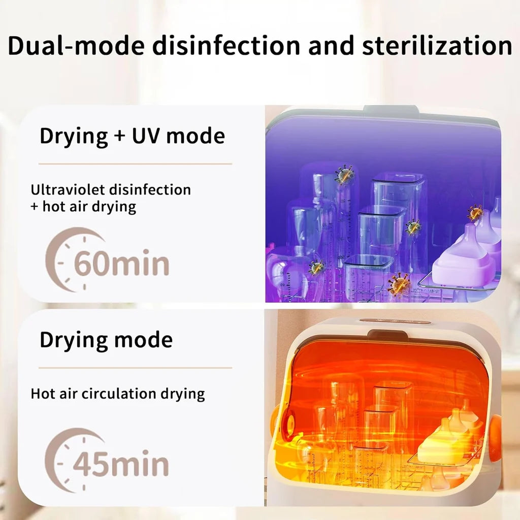 Bottle Sterilizer With Drying Two-in-one Sterilizer Baby Uv Baby Large Capacity All-in-one Machine