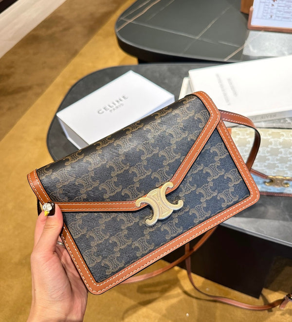 Celine Triomphe Shoulder Bag