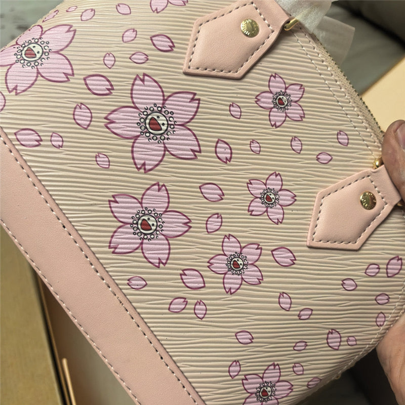 Louis Vuitton Epi Alma BB Bag in Cherry Blossom