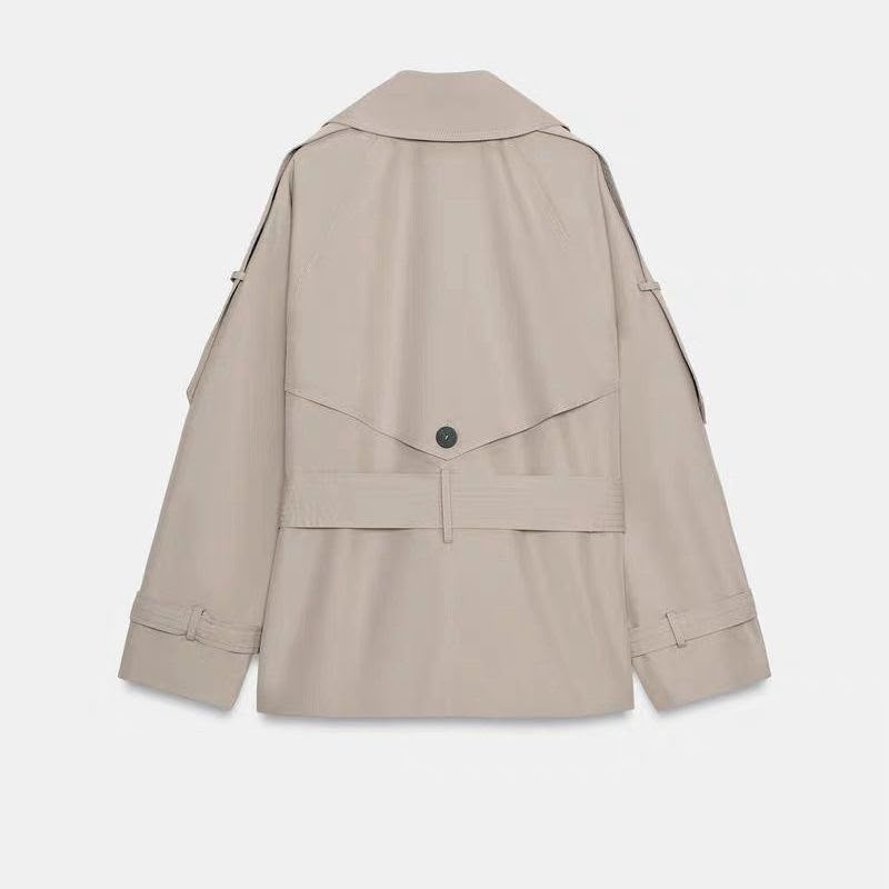 Zara Oversized Water Repellent Trench Coat