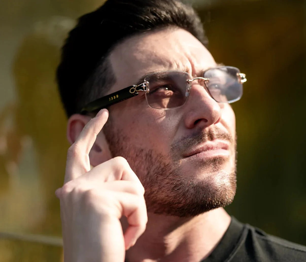 Chamelo Aura Black Energy – 4-in-1 Color Changing Smart Sunglasses