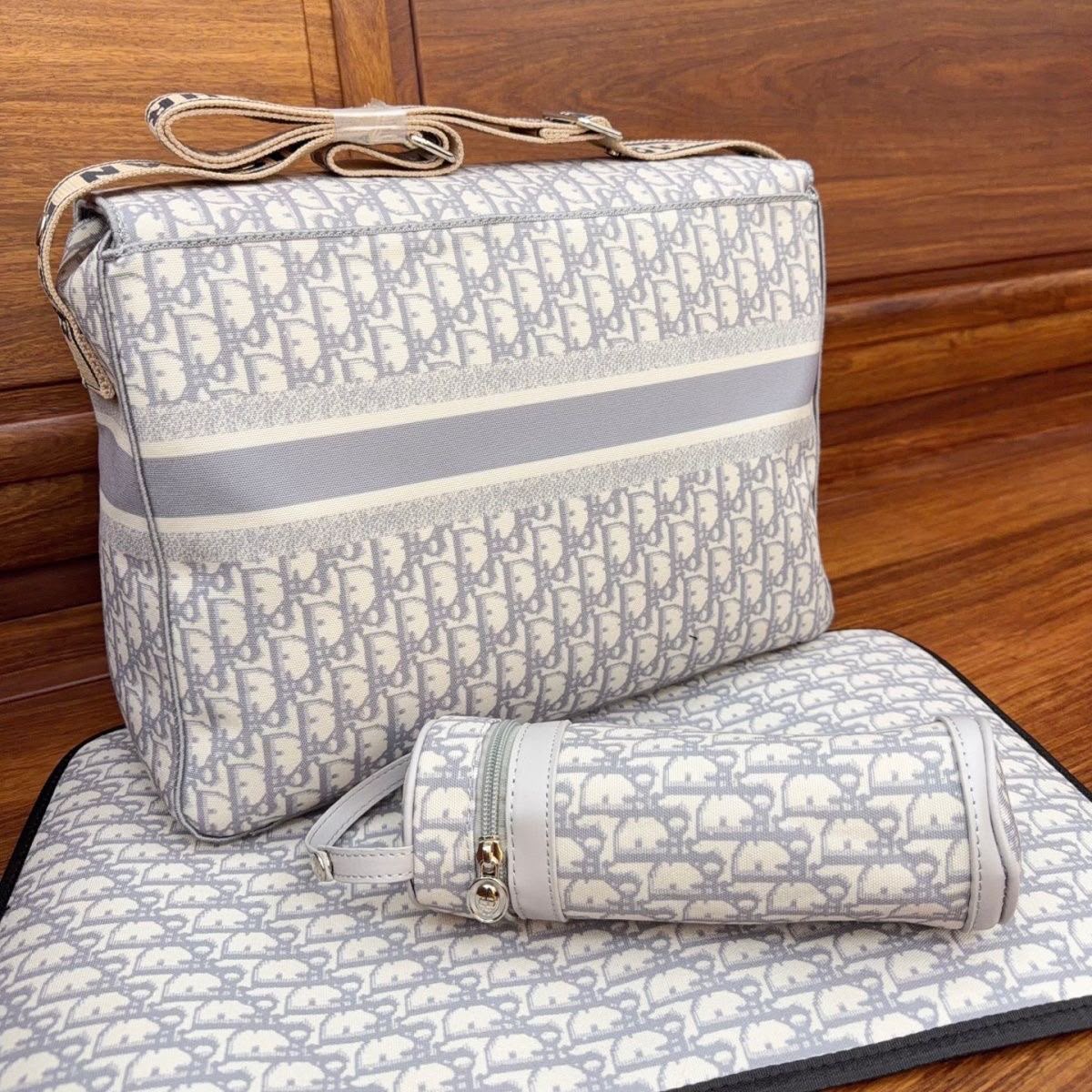 Christian Dior Blue Dior Oblique set