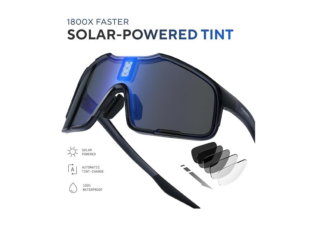 Chamelo Falcon Smart sunglasses( Solar-Powered )