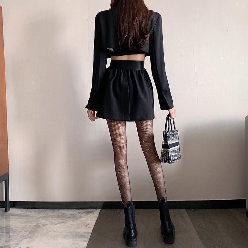 Glitter Fishnet Stockings